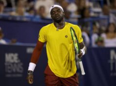 Frances Tiafoe zdieľa svoj pohľad na Alexa de Minaura pred ich súbojom na Australian Open Autor fotografie Scott Taetsch/Getty Images