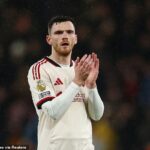 Liverpool sa rozhodol nepredať Andyho Robertsona Tottenhamu za 5 miliónov libier