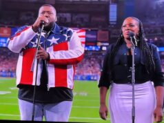 Futbaloví fanúšikovia sa tešia na „najlepšiu národnú hymnu všetkých čias“, keď na Fiesta Bowl vystúpia manželia a manželka Futbaloví fanúšikovia vo štvrtok chválili národnú hymnu The War and Treaty