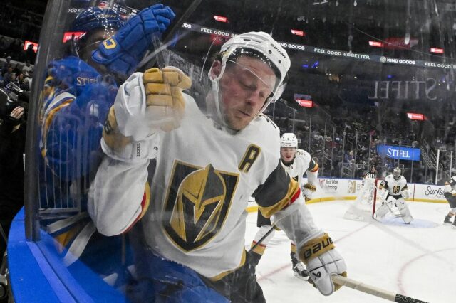 NHL: Vegas Golden Knights v St. Louis Blues