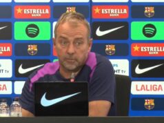 Hansi Flick z Barcelony vyšiel na verejnosť s túžbou po podpise obrancu Hansi Flick z Barcelony vyšiel na verejnosť s túžbou po podpise obrancu