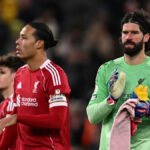 Virgil van Dijk a Alisson