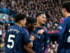 Hodnotenie hráčov Arsenalu verzus Leeds ako nepravdepodobný hrdina Mikela Artetu žiari skóre 8/10 LEEDS, ANGLICKO - 31. JANUÁRA: Noni Madueke z Arsenalu oslavuje po tom, čo Karl Darlow z Leeds United (bez obrázku) strelil vlastný gól a druhý gól tímu počas zápasu Premier League medzi Leeds United a Arsenalom na Elland Road 31. januára 2026 v anglickom Leedse. (Foto David Price/Arsenal FC cez Getty Images)