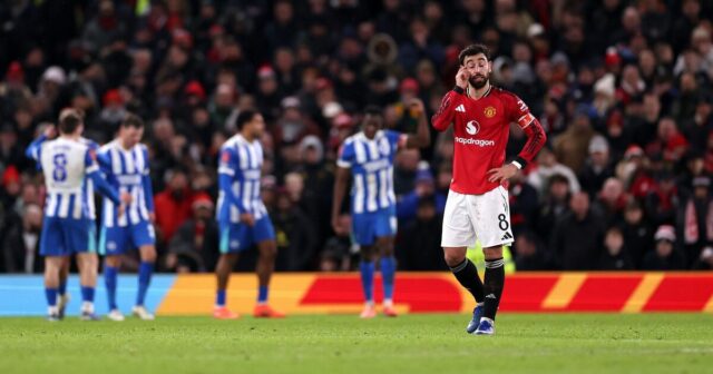 Hodnotenie hráčov Man Utd vs Brighton: Piati hráči získali 4/10 v šambolskej porážke v FA Cupe | Futbal | Šport
