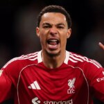 Hugo Ekitike vystrelil na rivala Liverpoolu z Premier League.