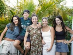 Hviezda Arsenal Women zdieľa srdcervúcu rodinnú aktualizáciu: „Náš svet sa navždy zmenil“ Kyra Cooney-Cross (druhá sprava) prezradila, že jej mama Jess (tretia zľava) trpí rakovinou štvrtého štádia