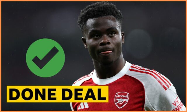 Hviezda Arsenalu Bukayo Saka sa dohodla na novej zmluve
