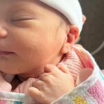 Lydia Williams oznámila príchod svojho dieťaťa Coen Ronald Anne zverejnením fotografie novorodenca (na obrázku) na Instagram v nedeľu.