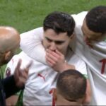 Brahim Diaz zostal v slzách po tom, čo jeho pokus o Panenkovu penaltu prepadol vo finále Afrického pohára národov