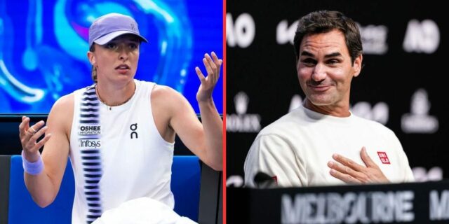 Iga Swiatek na Australian Open 2026 (Zdroj: Getty)