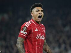 Igorovi Jesusovi sa opäť darí s prípravou Európskej ligy po víťazstve 4:0 nad Ferencvárosom – no Nottingham Forest si musí vystačiť s miestom v play-off Igor Jesus skóroval dvakrát, keď Nottingham Forest zmiernil víťazstvo 4:0 nad Ferencvarosom