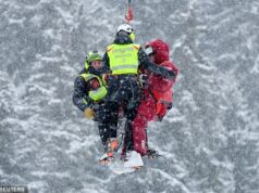 Ikona zimných olympijských hier Lindsey Vonnová (41) bola len týždeň pred začiatkom hier letecky prevezená do nemocnice po brutálnej havárii na lyžiach v hustom snežení Ikona zimných olympijských hier Lindsey Vonnová (41) bola len týždeň pred začiatkom hier letecky prevezená do nemocnice po brutálnej havárii na lyžiach v hustom snežení