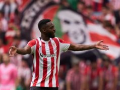 Iñaki Williams vynechá prvý tréning Athletic Club v roku 2026 Iñaki Williams vynechá prvý tréning Athletic Club v roku 2026