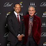 Tiger Woods v stredu oslávil svoje 50. narodeniny hviezdnym bujarým raušom