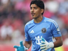 Inter Miami zablokoval víťazný pohár GK Rocco Rios Novo Inter Miami zablokoval víťazný pohár GK Rocco Rios Novo