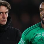 Ivan Toney oslavuje pre Al-Ahli