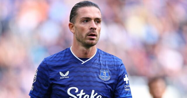 Jack Grealish v drese Evertonu