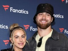 Jake Ferguson upustil nevidené puknutie Haley Cavinder pri písaní úprimných emócií na oslavu 25. narodenín modelky plaviek SI logo pochodového šialenstva