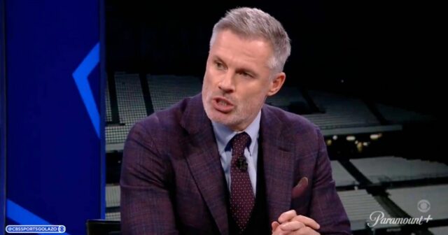 Jamie Carragher obhajuje Arneho Slotu pred kritikou Liverpoolu Ikona Liverpoolu Jamie Carragher počas vysielania CBS Sports Golazo