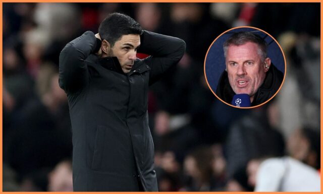 Jamie Carragher sa zameriava na taktiku Arsenalu proti Liverpoolu Jamie Carragher sa zameriava na taktiku Arsenalu proti Liverpoolu