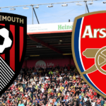 Arsenal proti Bournemouthu na Vitality Stadium v ​​Premier League