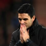 Tréner Arsenalu Mikel Arteta