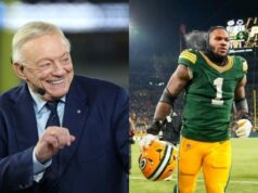 Jerry Jones dáva krištáľovo jasný pohľad na chválospev Micaha Parsonsa o majiteľovi Cowboys „ohovárajúc moje meno“ logo pochodového šialenstva