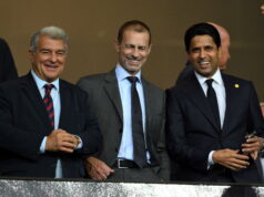 Joan Laporta hovorí Hansi Flick, Deco a Spotify Camp Nou Joan Laporta sa zameriava na odchádzajúceho hráča Barcelony