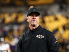 John Harbaugh dokončuje zmluvu, aby sa stal hlavným trénerom Giants už po jednom osobnom rozhovore New York Giants údajne dokončujú dohodu s Johnom Harbaughom (na obrázku)