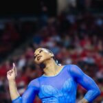 Jordan Chiles žiari, UCLA skončila tretia v stretnutí Collegiate Quad