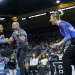 Jordan Chiles získal prvých perfektných 10 vo vaulte a vedie UCLA k víťazstvu