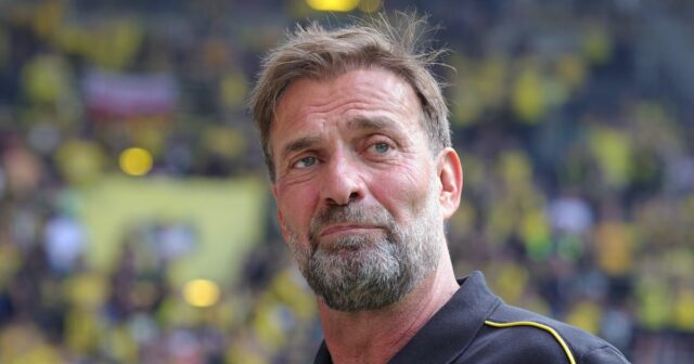 Jurgen Klopp vyzerá emotívne