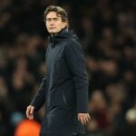 Thomas Frank po zápase Premier League medzi Tottenhamom Hotspur a West Hamom United