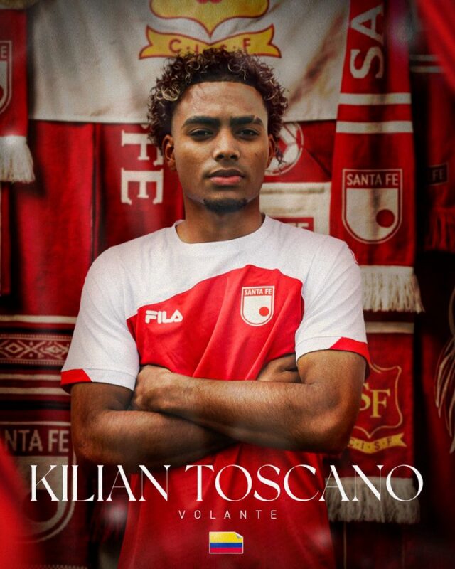 🚨Kilian Toscano vymenil Nacional za Santa Fe, predstavený ako Cardenal Download app from appStore