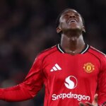 Kobbie Mainoo reaguje