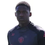 Tréner Manchestru United Michael Carrick odpovedá na otázky médií na tlačovej konferencii počas tréningu prvého tímu na Carrington Training Ground 22. novembra 2021 v Manchestri v Anglicku.