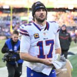 Josh Allen and the Bills budú budúcu nedeľu hrať proti rozpáleným Jaguarom v kole divokej karty
