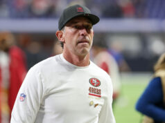 Kyle Shanahan odhaľuje skutočné pocity o 49-ke vedenej Brockom Purdym, ktorí majú najhoršie šance na výhru Super Bowlu logo pochodového šialenstva