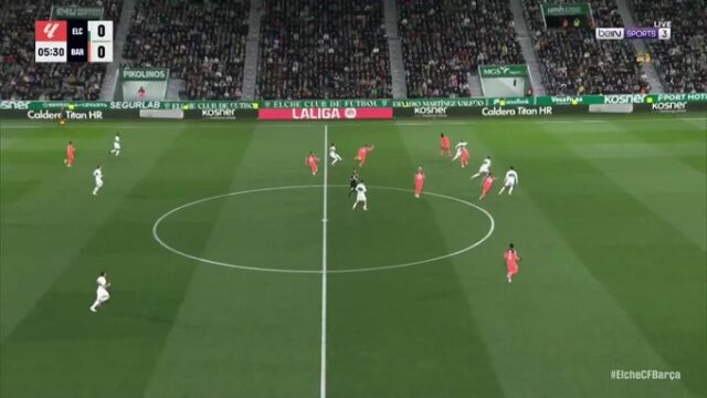 Lamine Yamal poslal Barcelonu do skorého vedenia proti Elche
