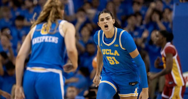 Lauren Betts vedie č. 4 UCLA k dominantnému víťazstvu nad č. 17 USC
