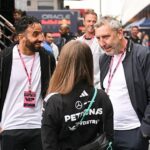 Ruben Amorim (vľavo), na snímke s Jasonom Wilcoxom (vpravo) na Veľkej cene Británie vlani v júli, sa dostal do konfliktu s futbalovým riaditeľom Man United a začiatkom tohto týždňa bol odvolaný.