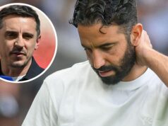 Legenda Man Utd Neville hovorí, že samosabotáž Amorim by ho dostala z práce v Morrisons Legenda Man Utd Neville hovorí, že samosabotáž Amorim by ho dostala z práce v Morrisons