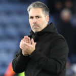 Marti Cifuentes naliehal na svoju stranu Leicestru počas zápasu proti Watfordu