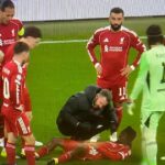 Jeremie Frimpong sa zranil v akcii za Liverpool