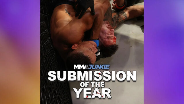 MMA Junkie's 2025 Submission of the Year: Van Steenis def. Download app from appStore