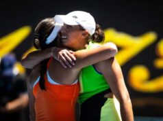 Madison Keysová hovorí, čo mala „zakázané“ povedať Jessice Pegulovej po zápase Australian Open Foto Robert Prange/Getty Images