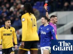 Magical Mané zabezpečil remízu pre Wolves pred Keane a Grealish z Evertonu pozri červenú | Premier League Magical Mané zabezpečil remízu pre Wolves pred Keane a Grealish z Evertonu pozri červenú | Premier League