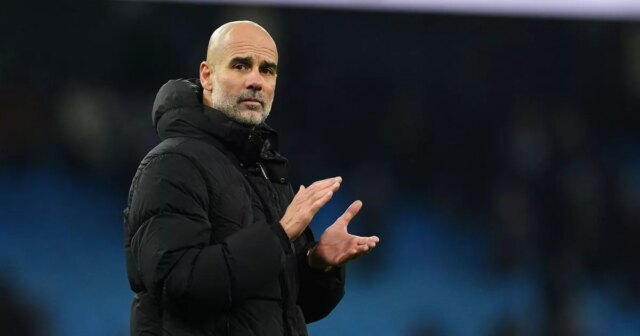Tréner Manchestru City Pep Guardiola