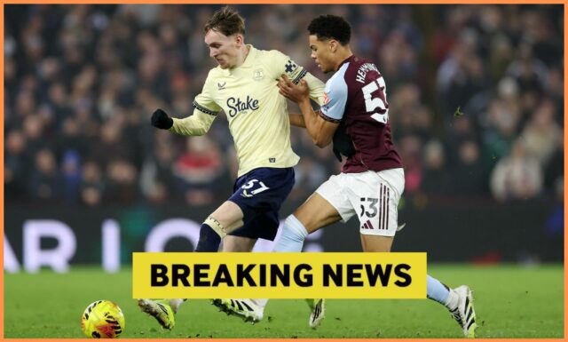 Man United chýba, pretože James Garner podpísal zmluvu s Evertonom James Garner z Evertonu v akcii proti Bournemouthu