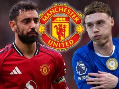 Man Utd čelí obrovskej prestupovej dileme po bombových útokoch Colea Palmera a Bruna Fernandesa MANCHESTER, ANGLICKO – 15. DECEMBRA: Sklíčený Bruno Fernandes z Manchestru United na plný úväzok počas zápasu Premier League medzi Manchestrom United a Bournemouthom na Old Trafford 15. decembra 2025 v Manchestri v Anglicku. (Foto: Robbie Jay Barratt - AMA/Getty Images)